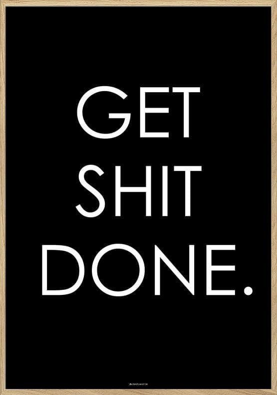 Få saker gjorda
