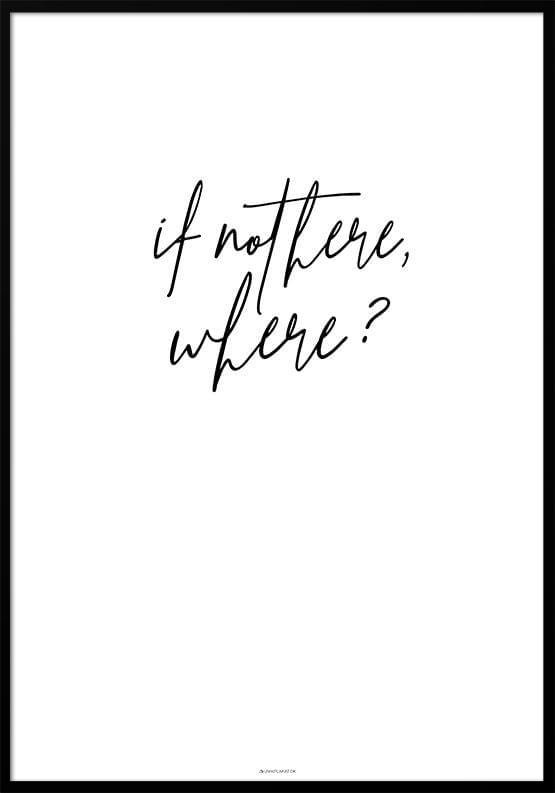 Plakat: Om inte här, var?