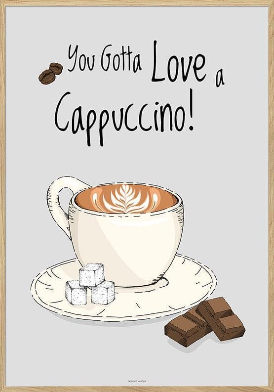 Kaffeposter - Cappuccino