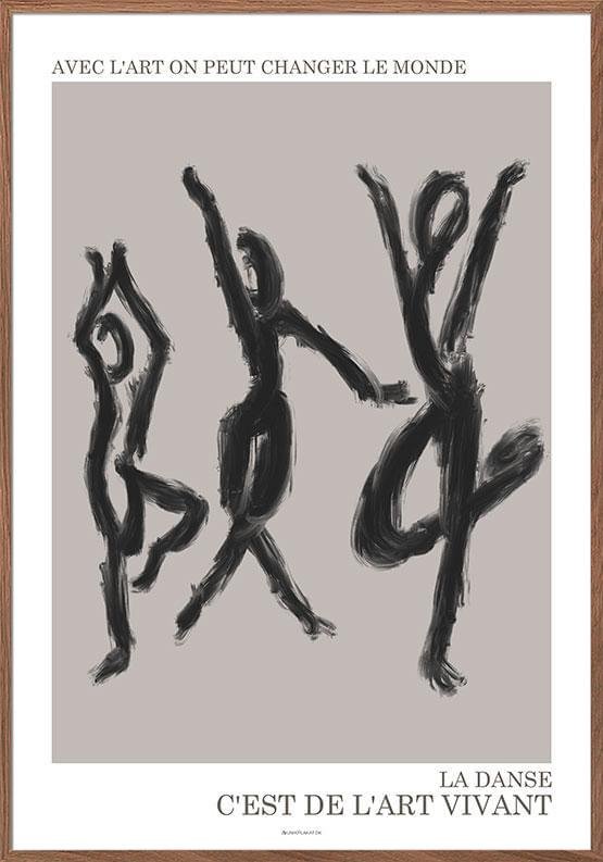 Konstposter - Dansens konst