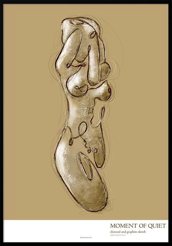 Skissposter - Stund av tystnad