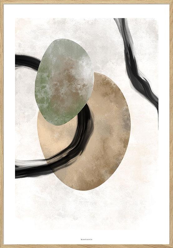 Abstrakt konstposter