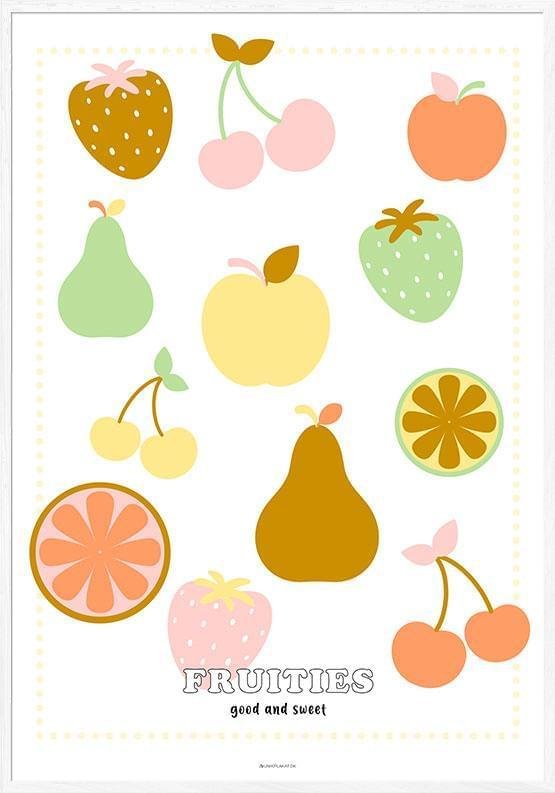 Barnposter - Fruities