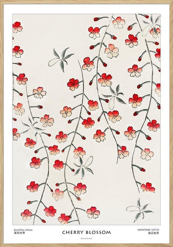 Wantabe-sidan - Körsbärsblom