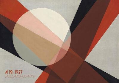 A-19 1927 - Bauhaus-affisch av Laszlo Maholy Nagy