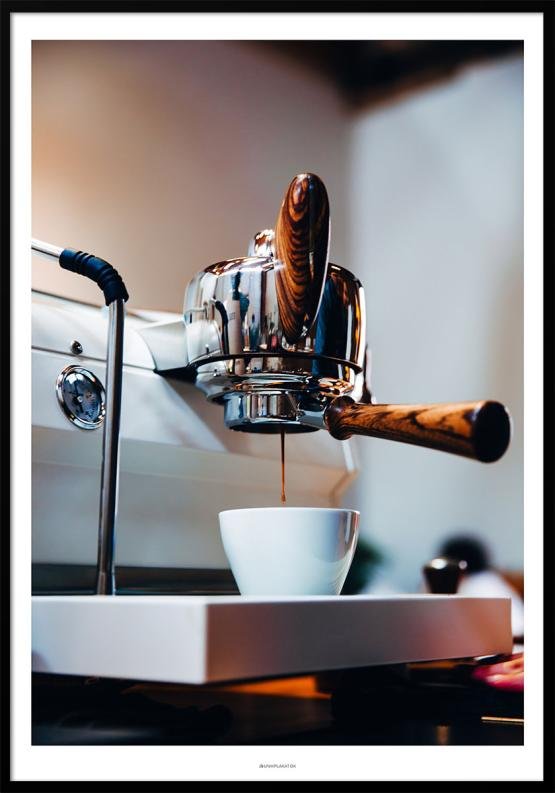 Fotoplakat espressoshot