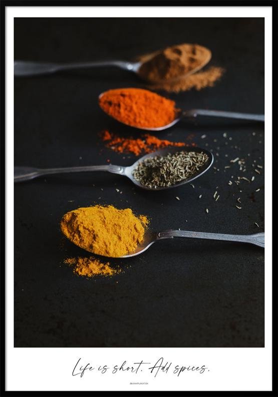 Livet är kort - Lägg till kryddor