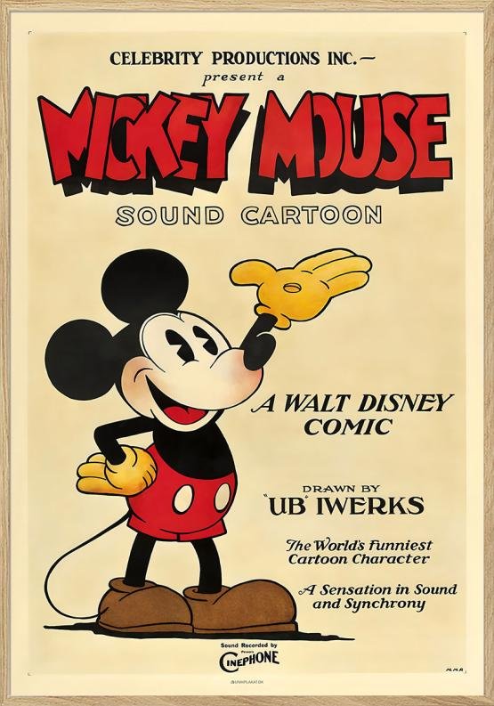 Musse Pigg filmplakat från 1928