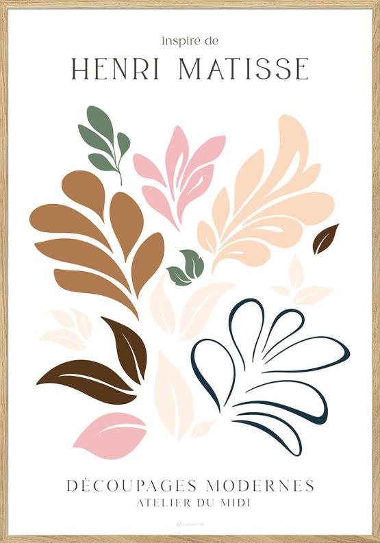 Matisse-affisch - Atelier du Midi