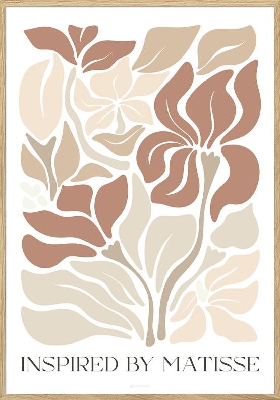 Inspirerad av Matisse - Blomster-utklippningar