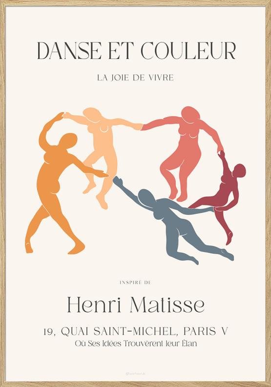 Matisse-plakat - Dansen