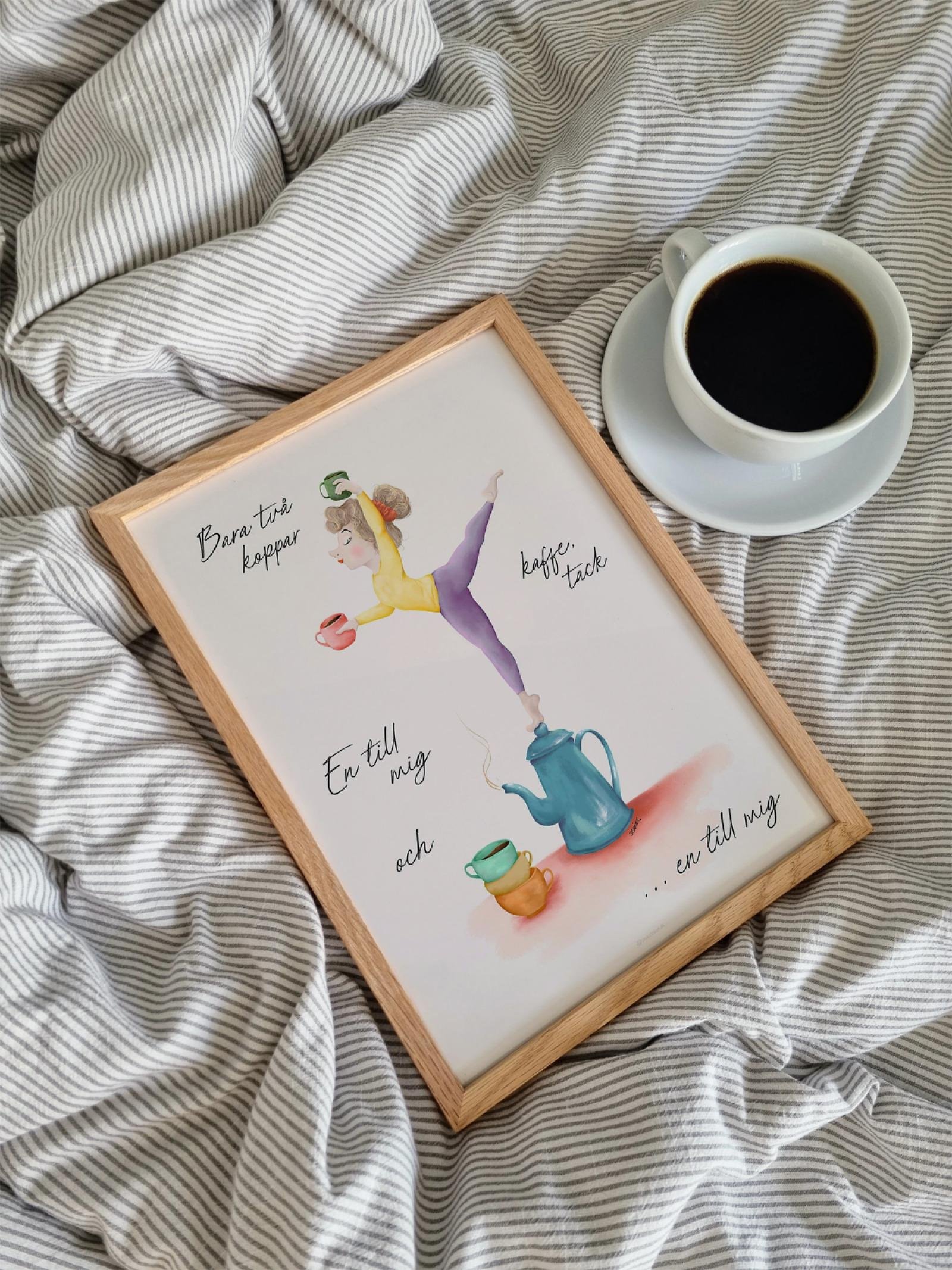 Kaffeposter – Bara två koppar kaffe