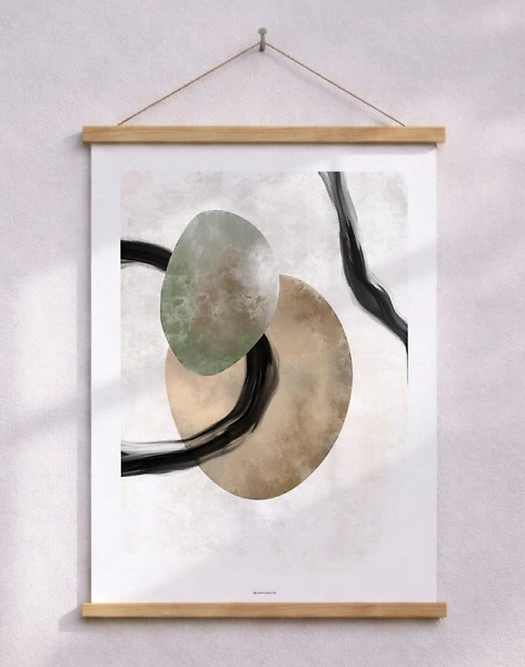 Abstrakt konstaffisch - stones