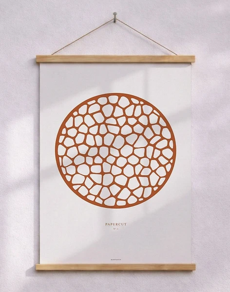 Papercut affisch no. 1