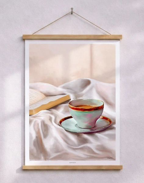 Konstaffisch - Kaffe i sängen