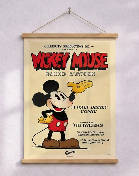 Musse Pigg – Reklamaffisch från 1928