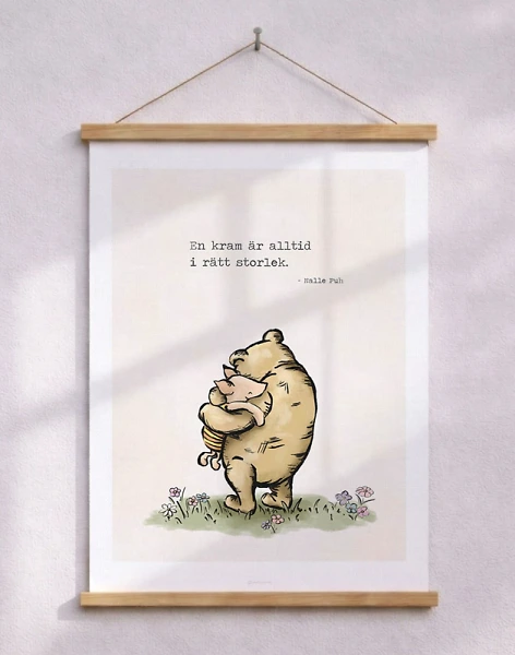 Nalle Puh-poster – En kram