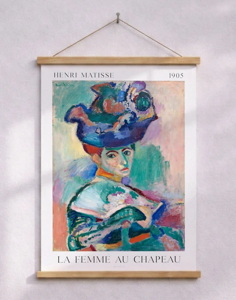 La Femme au Chapeau - av Henri Matisse