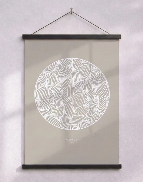 Papercut affisch no. 4