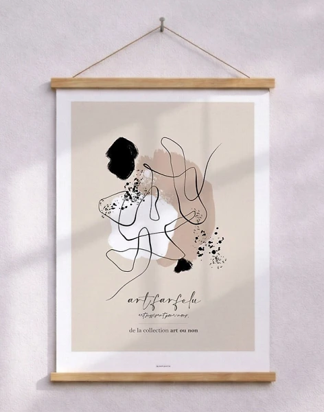 Abstrakt konstaffisch - Art Farfelu