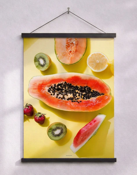 For the love of fruits - Fotoposter med frukt