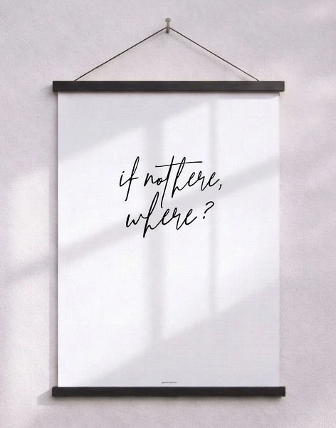 If not here poster