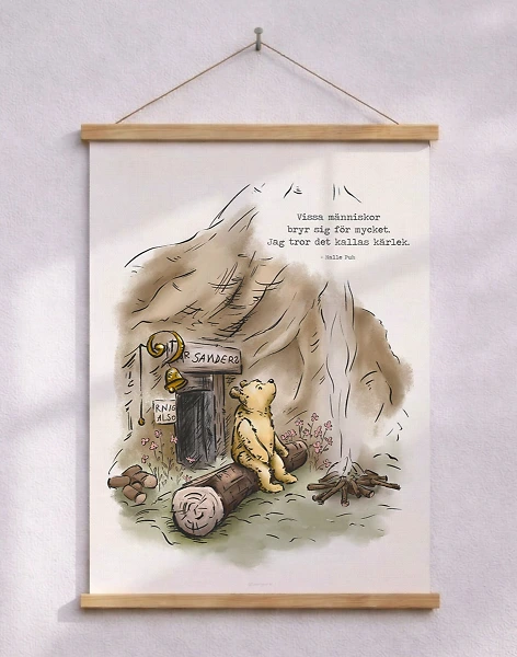 Nalle Puh poster - Vissa människor