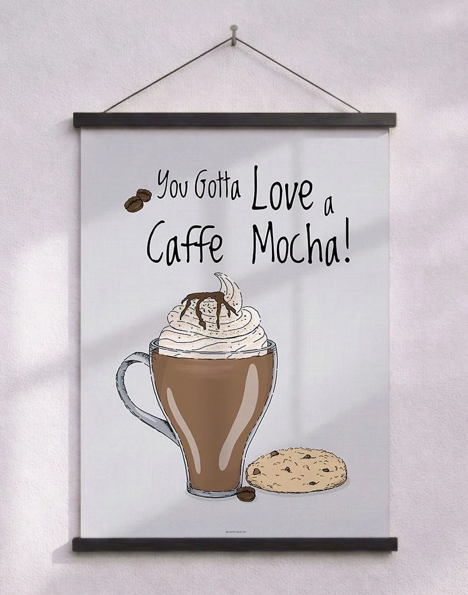 Kaffeposter - Caffe Mocha