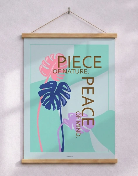 Konstposter - Piece of nature
