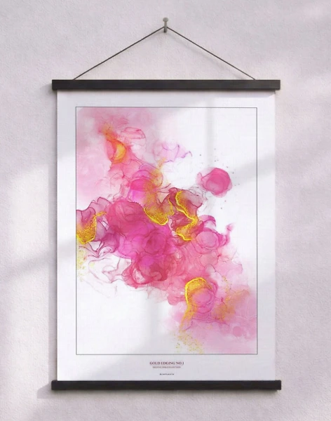 Gold edging no. 1 - konstaffisch