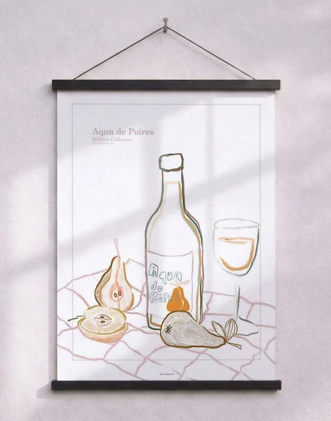 Stilleben konstaffisch - Aqua de Poires