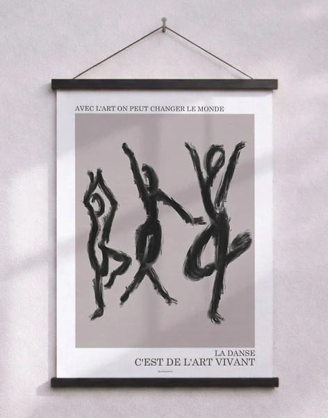 Konstposter - Dansens konst