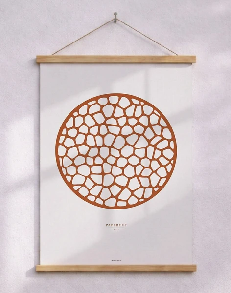 Papercut affisch no. 1