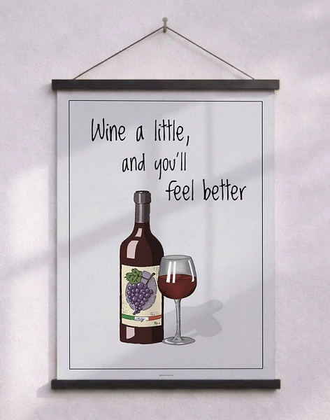 Vinaffisch - Wine a little