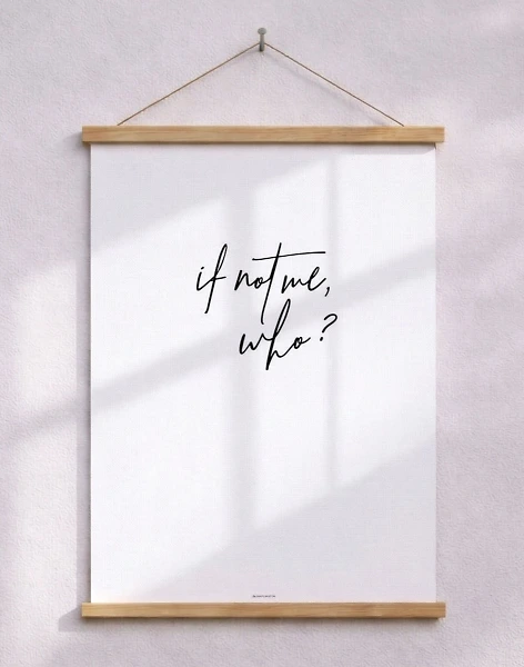 If not me poster