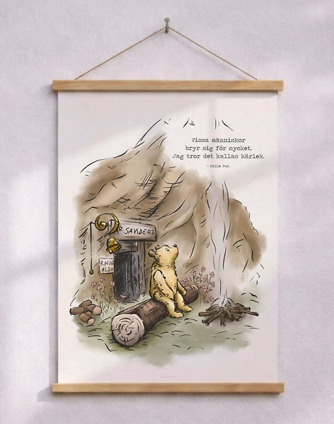 Nalle Puh poster - Vissa människor