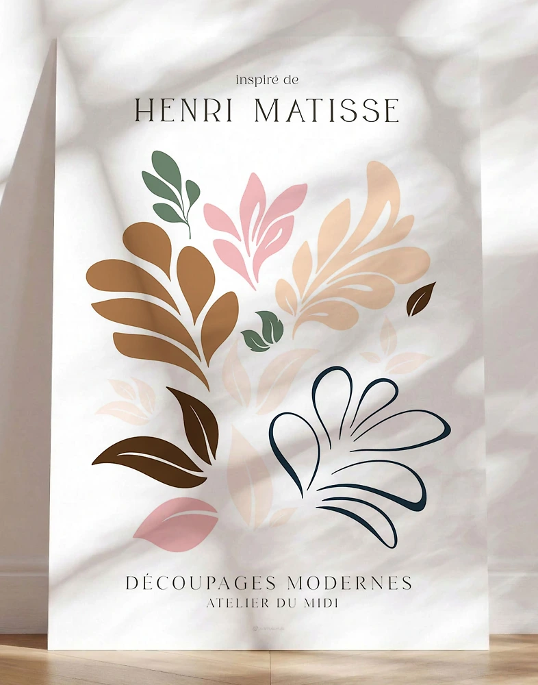 Matisse-affisch - Atelier du Midi