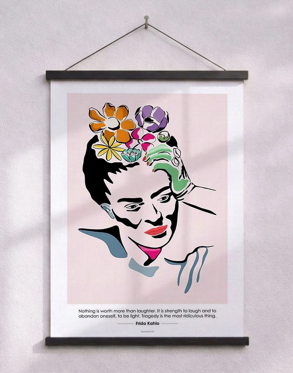 Frida Kahlo-affisch