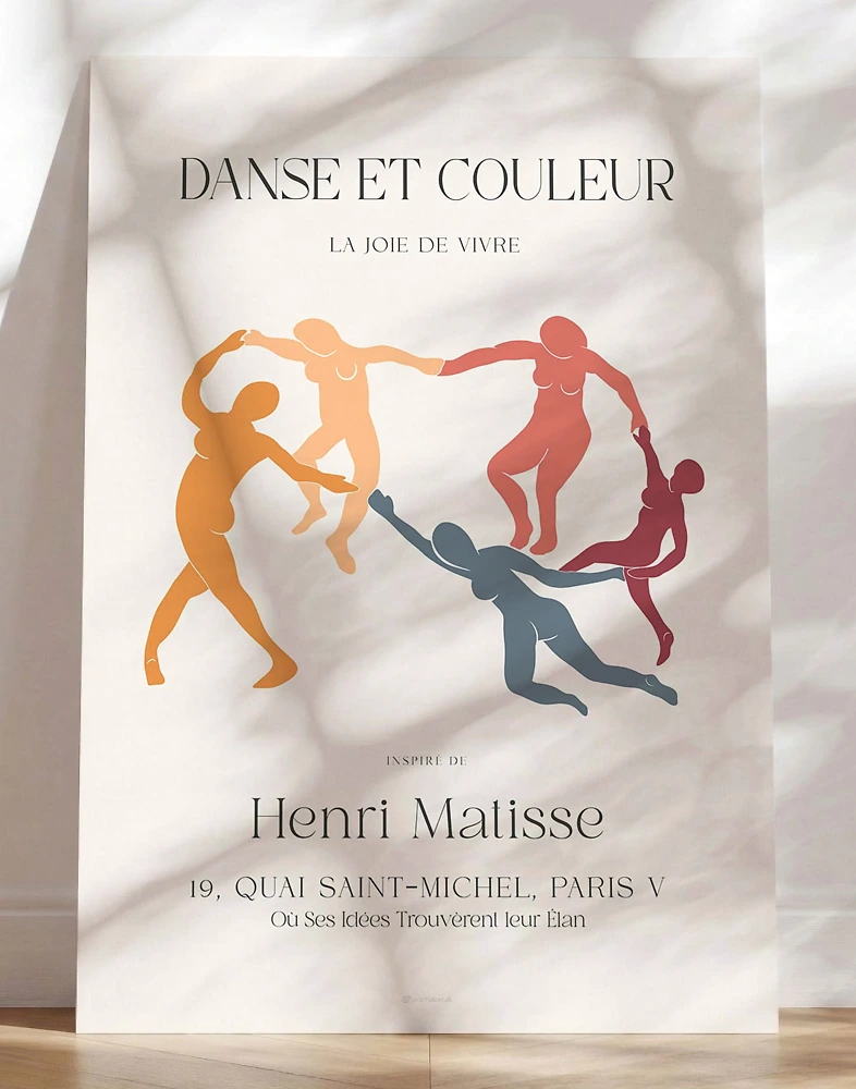 Matisse-plakat - Dansen