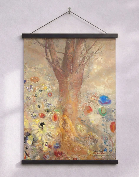 Odilon Redon - The Buddha