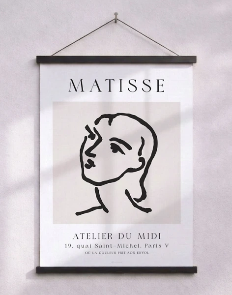 Matisse skiss - Woman's face