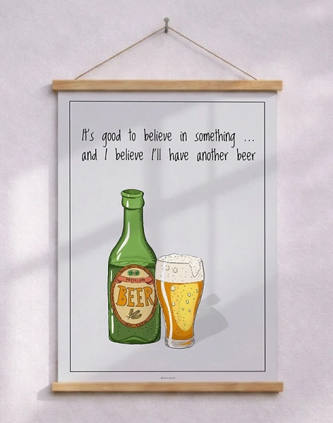 Ölaffisch - Believe in something