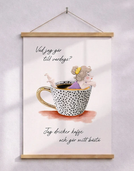 Kaffeposter – Gör mitt bästa