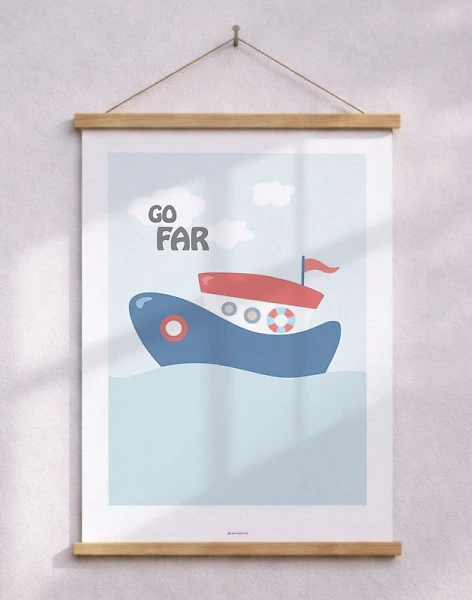 Barnposter - Skepp
