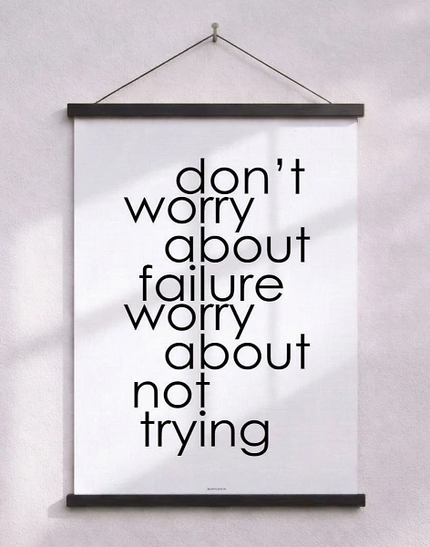 Don't worry about poster