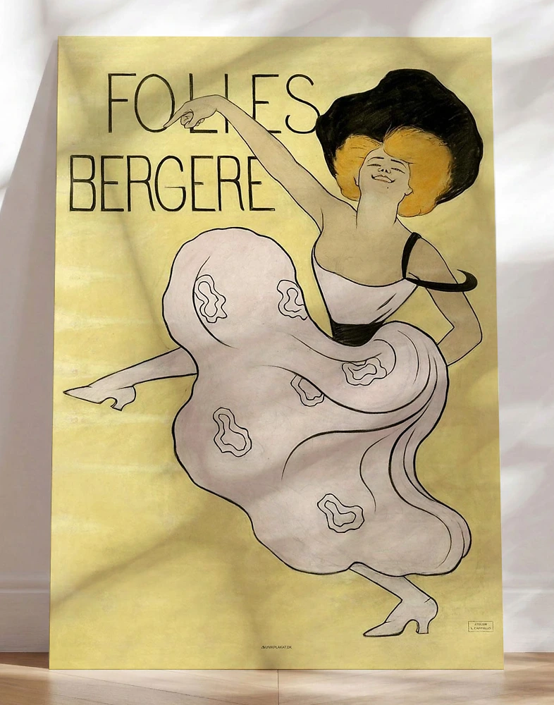 Folies Bergère av Leonetto Cappiello