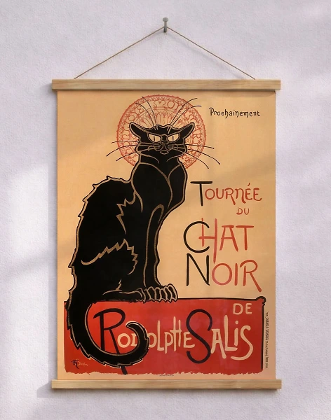 Chat Noir kabaréaffisch av Théophile Alexandre Steinlen