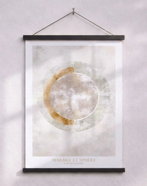 Konstaffisch - Marbre et sphere