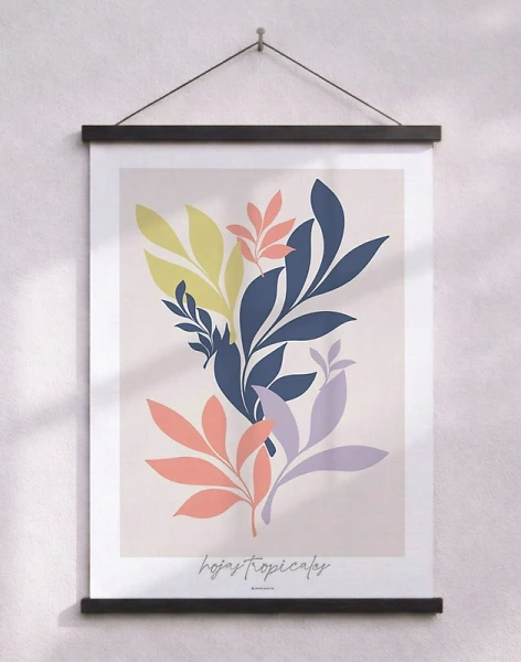 Konstposter - Tropiska löv