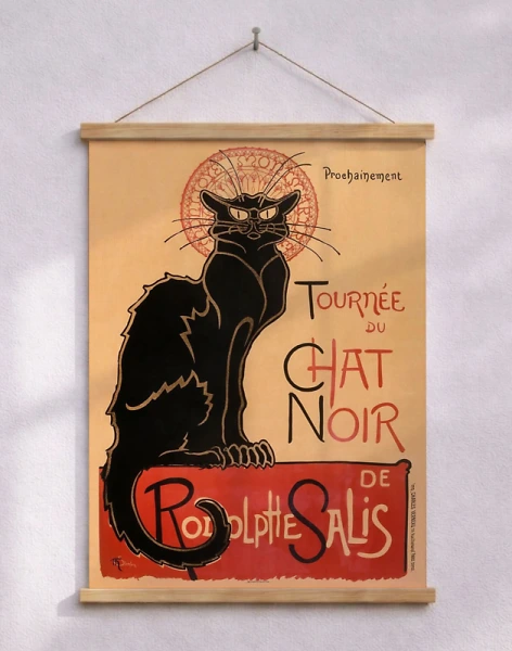 Chat Noir kabaréaffisch av Théophile Alexandre Steinlen